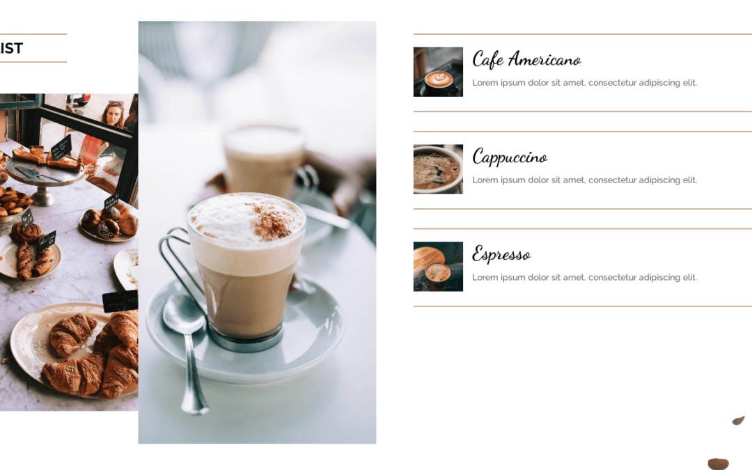 Coffee & Cafe / Menu