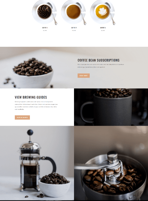 Coffee Shop – Shop