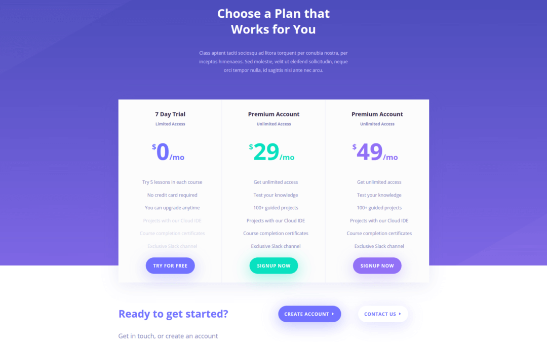 Coding – Pricing