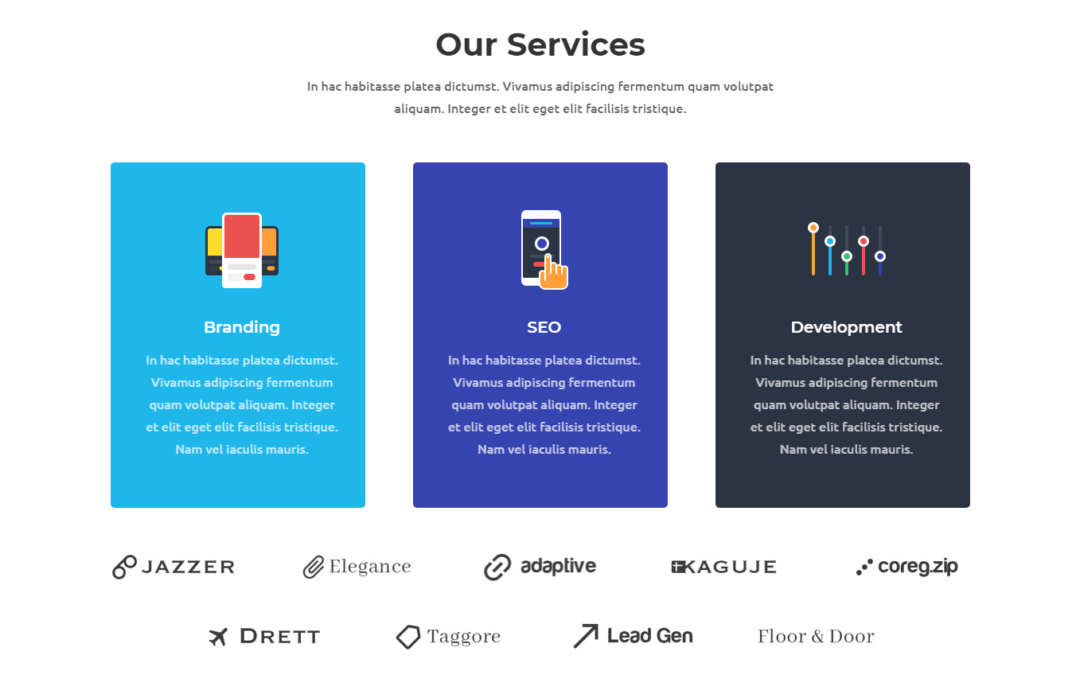 Web Agency – Landing/Services